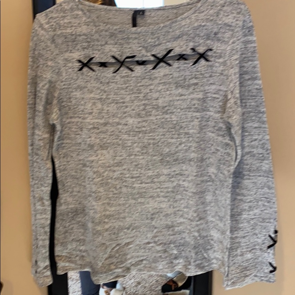 Kay Celine Large Gray sweater top